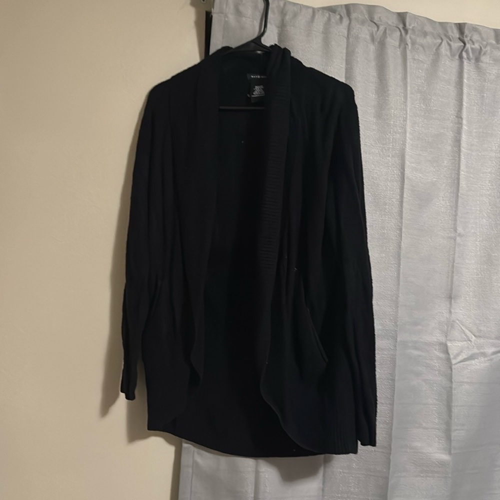 Women’s black cardigan